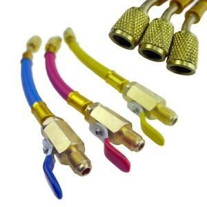 R22 Inflation hose Air Conditioning 3 pcs Accessories Tool High quality