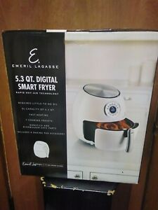 Brand New Emeril Lagasse 5.3 Quart  Digital Smart Fryer