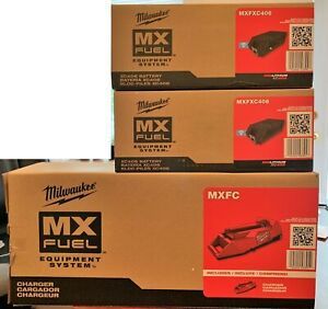 (1) MXFC Charger (2) MXFXC406 Batteries Brand New Purchased as part of Bundle 