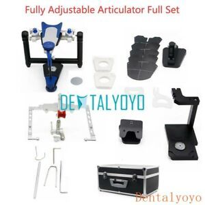 1 Kit fully adjustable dental lab articulator &amp; facebow Fit amann girrbach artex