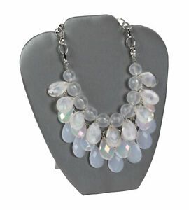 Gray Necklace Display Easel