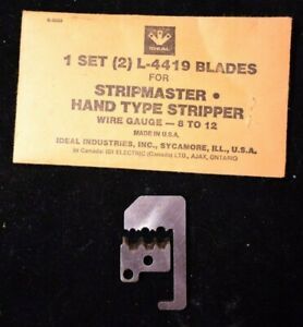 Ideal L-4419 Replacement Blades for 45-090, 8-12 AWG