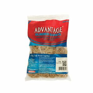 Alliance Advantage Latex Rubber Band, No 33, 3-1/2 L x 1/8 W in, 1/4 lb Box,