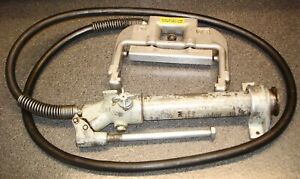 3M MS2 Hydraulic Hand Pump #4031, Cable Splicing Crimper, Modular Splicing