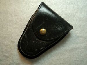 Police Officer Security Guard Service Belt Gould Leather Handcuff Case B70 USA
