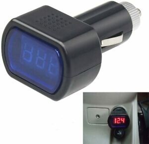 SODIAL LCD Cigarette Lighter Digital Panel Voltmeter 38847