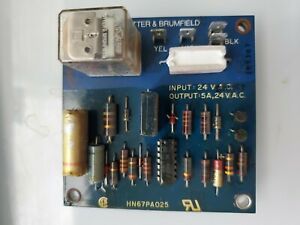 POTTER &amp; BRUMFIELD HN67PA025 Time Delay Relay Circuit Board used
