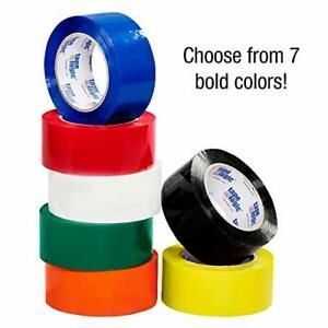 Tape Logic 3 Inch x 55 Yards Black Packing Tape 2.2 Mil Thick Pack of 24 Roll...