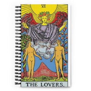 Spiral notebook TAROT THE LOVERS