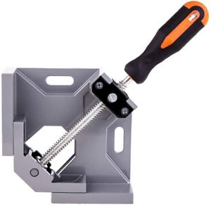 Angle Clamp 90 Degree Clamps For Woodworking, Swing Jaw, Adjustable Frame Vise
