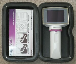 King Vision Video Laryngoscope Display with Case  (Salesman Sample)