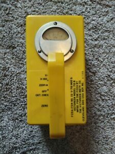 Victoreen Radiation Survey Meter, model 710B,  w/instructions