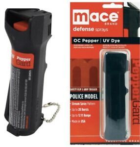 MACE 12 FT DEFENSE POLICE Pepper Gard GUARD Spray FLIP TOP Self Home DEFENSE
