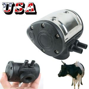 Portable L80 Pneumatic Pulsator Cow Milker Milking Machine Dairy Cattle FDA/CE