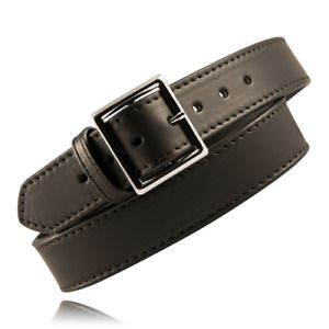 Boston Leather Fully Lined Leather Garrison Belt 1 3/4 Belt Size: 44 Buckle: