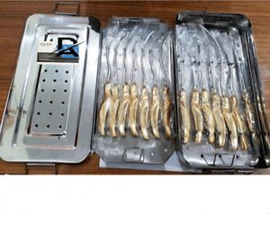 Forehead Lift Dissector Set of 14 pieces in Sterilize Tray