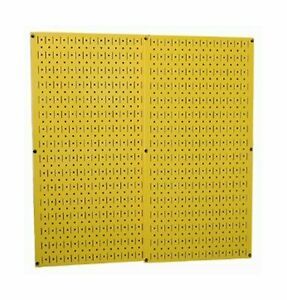 Yellow Metal Pegboard By Wall Control - 2 Pack Yellow