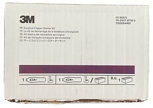 3M Pivoting Head Surgical Clippers Set 9667L, 9661L Clippers 9662L Charger