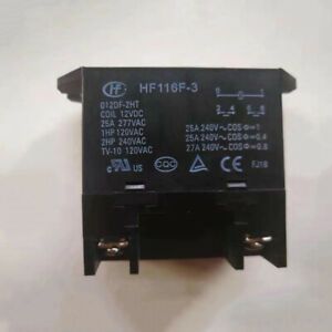 5Pcs HONGFA JQX HF116F-3-012DF-2HT 12VDC Relay 25A 277VAC