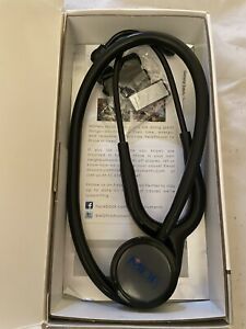 MDF Instruments MDF747XPBO Acoustica Lightweight Dual Head Stethoscope - Black