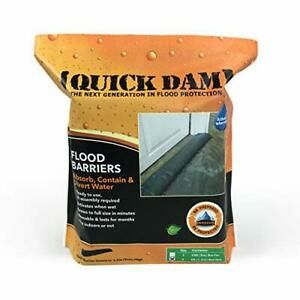 Quick Dam QD65-2 5&#039; Barrier Water Flood Dam Bags, 2 (2 Pack|Flood Barrier)