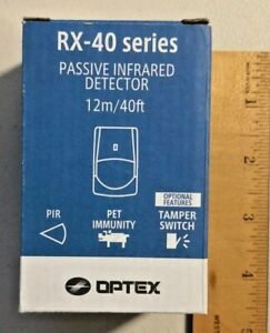 Optex RX-40PI Wired Indoor PIR Detector with Pet Immunity