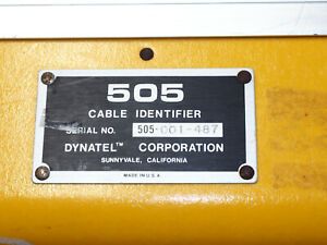 ***Dynatel 505 Cable Indentifier***