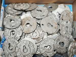 (Qty 80) Round Malleable Washer Malleable Iron Hot Dipped Galvanized
