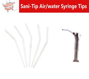 Dental Sani-Tip Disposable Air/Water Syringe Tip, Up to 500 Bag