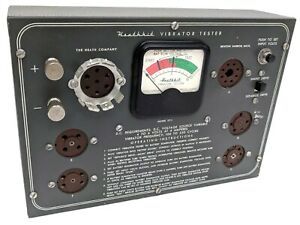 Vintage 1950&#039;s Heathkit VT-1 Vibrator Tester - Power On Tested -For Parts/Repair