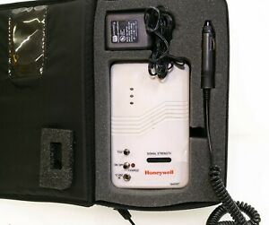 Honeywell 7845SST Signal Strength Tester, Power Supply, Case