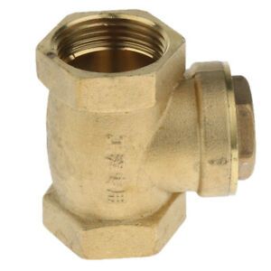 Female Thread Brass Swing Check Valve 1 Inch (DN25) - Horizontal One Way Check