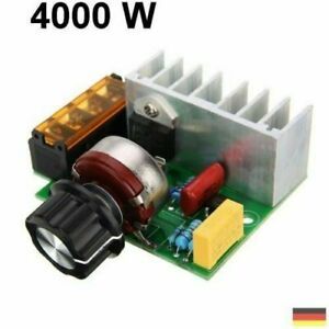 230V Drehzahlregler Drehzahlsteller Leistungsregler Spannungsregler Dimmer