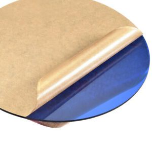 Acrylic Sheet Circle Round Disc,Blue,Translucent,0.08 x 3.93inch