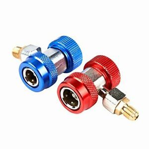 Detool Adaptador ajustable R134A Acoplador rpido alto-bajo AC Car Air Co ...