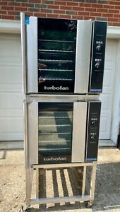 MOFFAT E32D5/2C Turbofan Electric Full Size Digital Convection Oven w/Stand