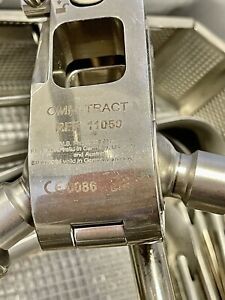 omni-Tract 11050, 5 Stainless Steel Blades, 2 Radiolucent Blades, Blade Clamps