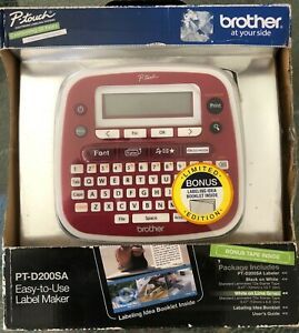 Brand New Brother P-Touch PT-D200SA Label Thermal Printer Sealed