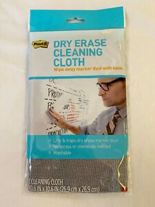 3M Post-it Dry Erase Cleaning Cloth - Washable (DEFCLOTH)