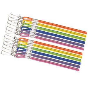 CHAMPION SPORTS LANYARD NYLON 6 ASST NEON CLRS 12CT 127ASST