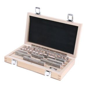 47Pcs/Set 2 Grade Block Gauge Caliper Inspection Block Gauge Heavy Duty Strong