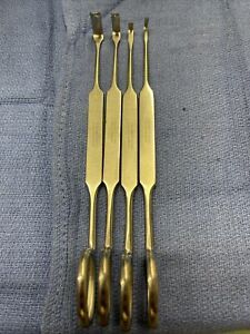 Set V. MUELLER SU3790,3791,3792,3793 Finger Meyerding Retractor, Short Blade, 7&#034;