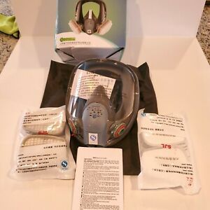 FULL FACE RESPIRATOR GAS  MASK SJL-600