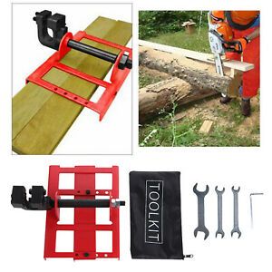 Vertical Cutting Chainsaw Mill Steel Lumber Cutting Guide for Woodworking