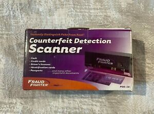 UVERITECH Fraud Fighter POS 15 Counterfeit Detecting Scanner