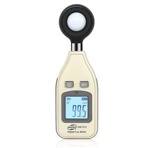 Light Meter Digital Illuminance Meter Measure Light 0~200,000 Lux (0~18500 FC)
