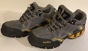 Nautilus Men&#039;s size 12W Safety Footwear WaterProof Shoes Steel Toe N1800W Used