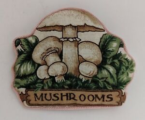 Mushrooms Stuffed Linen Magnet