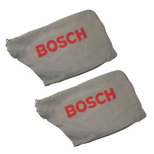 Bosch 2 Pack Of Genuine OEM Replacement Dust Bags # 2610911939-2PK