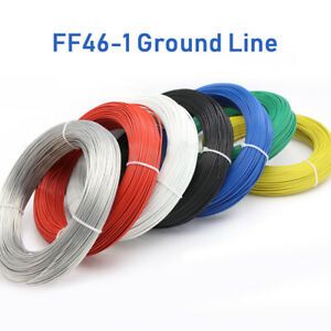 PTFE line Vehicle Detector Cable FF46-1 Flexible Ground Electrical Wire Stranded
